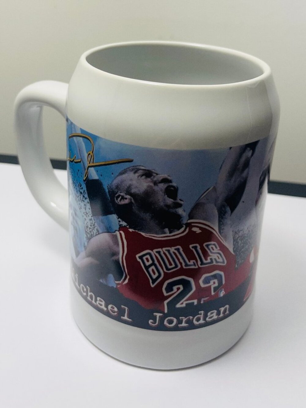 23 Michael Jordan Commemorative Tankard Upper Deck Mug NBA Co. 1997